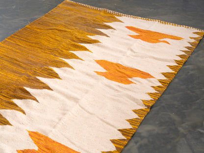 5x8 ft Handmade Amazigh Kilim Rug ⴰⵏⵉⵔ. FREE SHIPPING