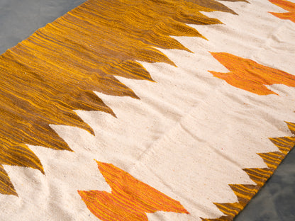 5x8 ft Handmade Amazigh Kilim Rug ⴰⵏⵉⵔ. FREE SHIPPING