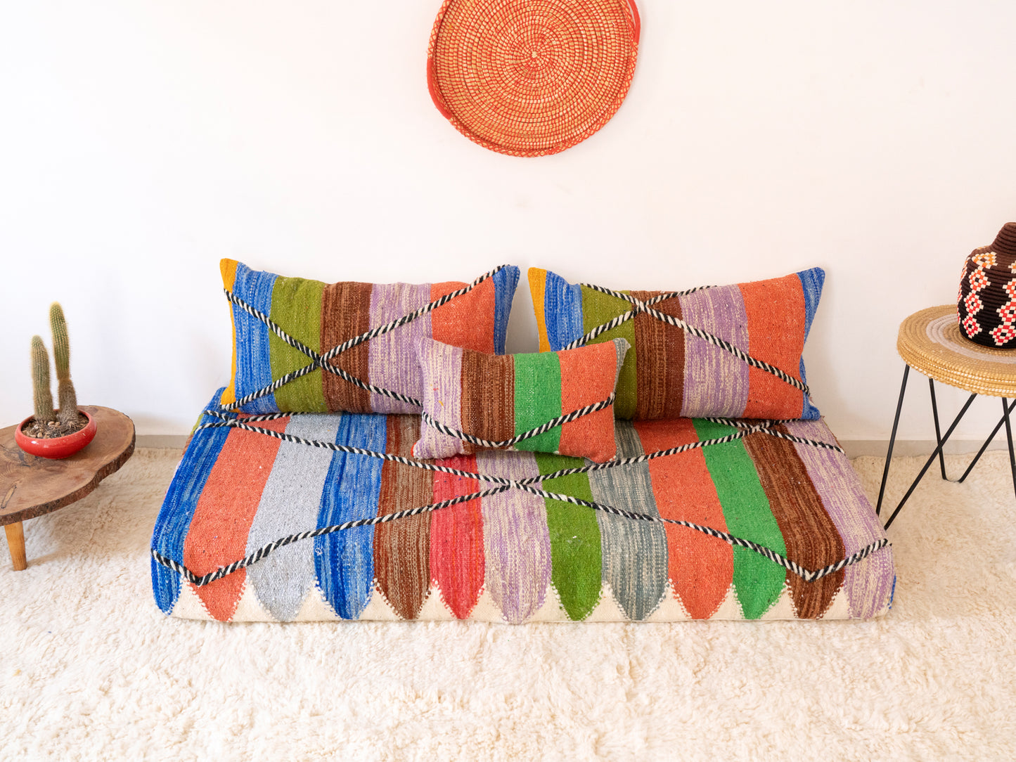 150cm/5ft Handmade Amazigh Anir Sofa ⵜⴰⴼⵍⴻⵙⵜ