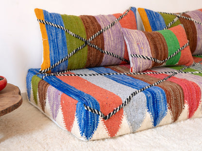 150cm/5ft Handmade Amazigh Anir Sofa ⵜⴰⴼⵍⴻⵙⵜ