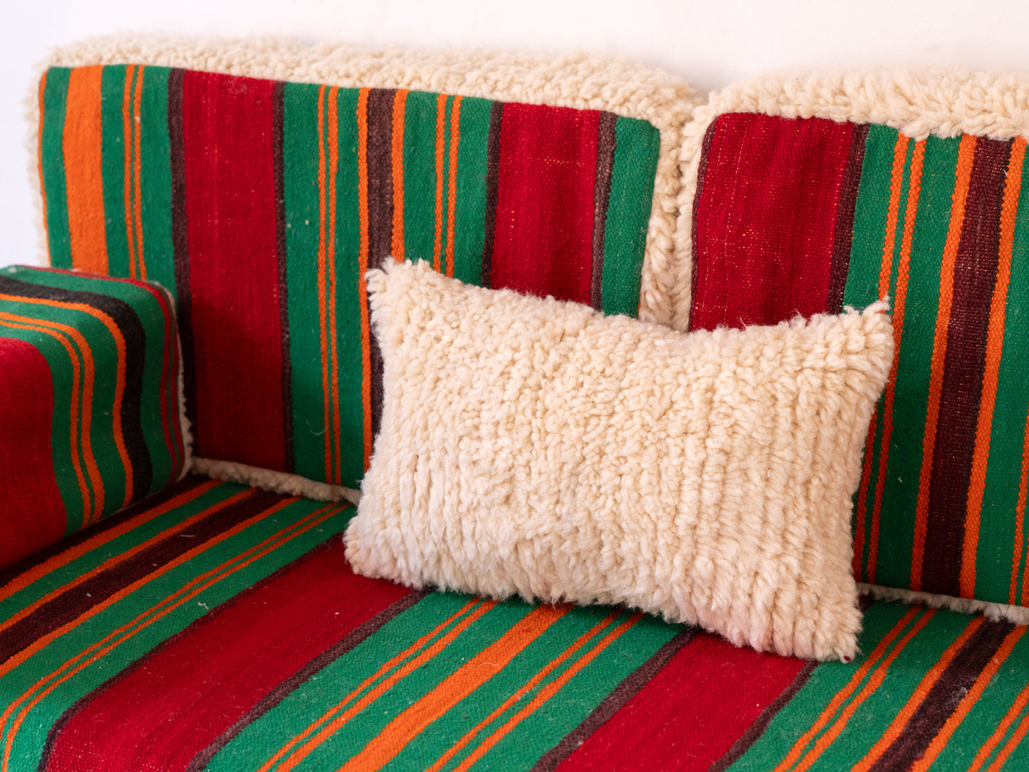 210cm/7ft Handmade Amazigh Amalou Sofa ⵜⴰⴼⵍⴻⵙⵜ