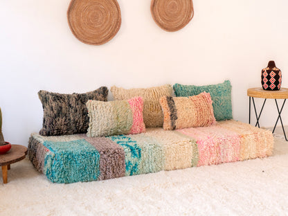 180cm/6ft Handmade Amazigh Titrit Sofa ⵜⴰⴼⵍⴻⵙⵜ