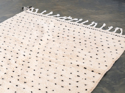 5x8 ft Handmade Rug Amazigh Beni Ourain ⴰⵏⵉⵔ. FREE SHIPPING