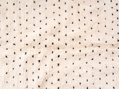 5x8 ft Handmade Rug Amazigh Beni Ourain ⴰⵏⵉⵔ. FREE SHIPPING