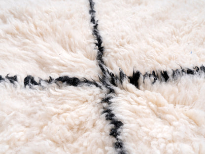 5x8 ft Handmade Rug Amazigh Beni Ourain ⵉⵍⵍⵉ. FREE SHIPPING