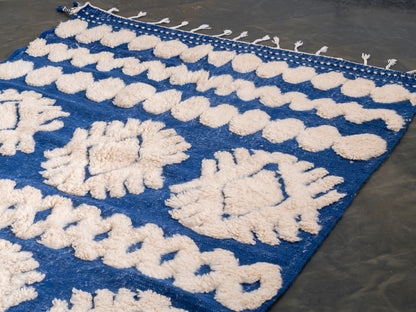 5x9 ft Handmade Rug Amazigh Beni Ourain ⵢⴰⵣ. FREE SHIPPING