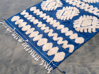 5x9 ft Handmade Rug Amazigh Beni Ourain ⵢⴰⵣ. FREE SHIPPING
