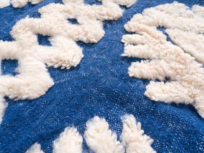5x9 ft Handmade Rug Amazigh Beni Ourain ⵢⴰⵣ. FREE SHIPPING