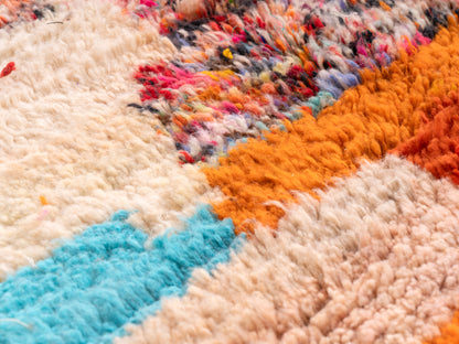 6x8 ft Handmade Amazigh Rug Boujaad Illi ⵉⵍⵍⵉ. FREE SHIPPING