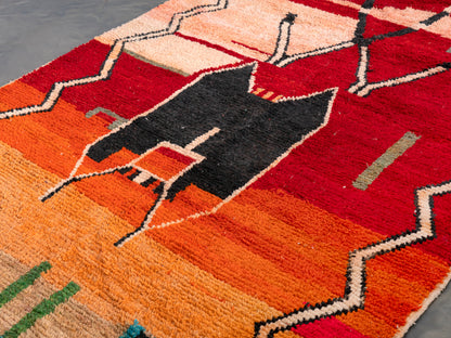 6x10 ft Handmade Amazigh Rug Boujaad Zina ⵣⵉⵏⴰ. FREE SHIPPING
