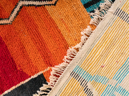 6x10 ft Handmade Amazigh Rug Boujaad Zina ⵣⵉⵏⴰ. FREE SHIPPING