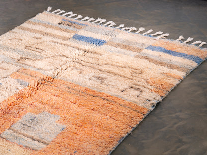 5x8 ft Handmade Amazigh Rug Boujaad Yaz ⵢⴰⵣ. FREE SHIPPING
