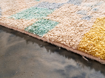 5x9 ft Handmade Amazigh Rug Boujaad Azrou ⵜⵓⴷⴻⵔⵜ. FREE SHIPPING