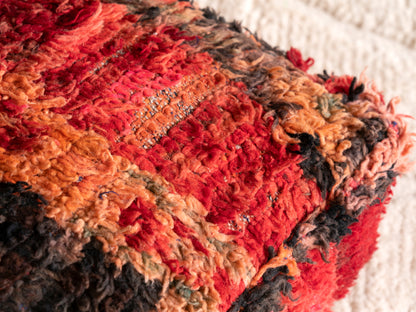 Handmade Vintage Amazigh floor poof Imouzer