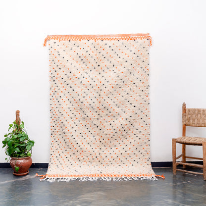 5x8 ft Large Handmade Amazigh Rug Beni ⵢⴰⵣ. FREE SHIPPING