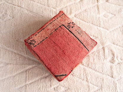 Handmade Vintage Amazigh floor poof Imzrir