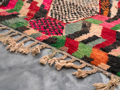 5x9 ft Handmade Amazigh Rug Boujaad Titrit ⵜⵉⵜⵔⵉⵜ. FREE SHIPPING