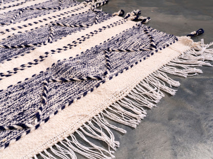 3X5 ft Handmade Amazigh Kilim Rug Aguelmous ⴰⵢⵢⵓⵔ. FREE SHIPPING
