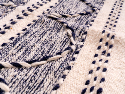 3X5 ft Handmade Amazigh Kilim Rug Aguelmous ⴰⵢⵢⵓⵔ. FREE SHIPPING