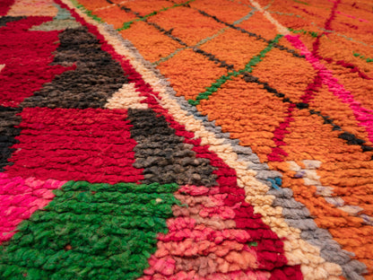 5x9 ft Handmade Amazigh Rug Boujaad Titrit ⵜⵉⵜⵔⵉⵜ. FREE SHIPPING