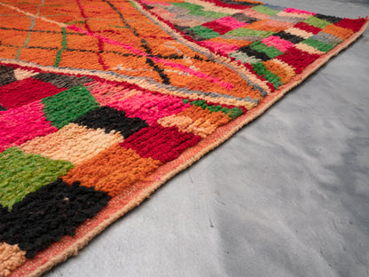 5x9 ft Handmade Amazigh Rug Boujaad Titrit ⵜⵉⵜⵔⵉⵜ. FREE SHIPPING