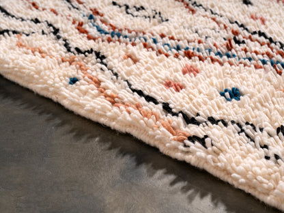 3x5 ft Handmade Rug Amazigh Azilal ⴰⵏⵉⵔ. FREE SHIPPING