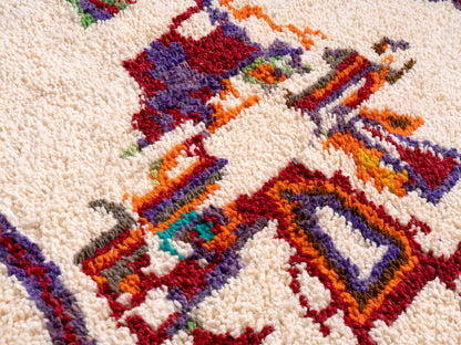 3x5 ft Handmade Rug Amazigh Azilal ⵜⵓⴷⴻⵔⵜ. FREE SHIPPING