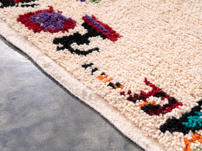 3x5 ft Handmade Rug Amazigh Azilal ⵜⵓⴷⴻⵔⵜ. FREE SHIPPING