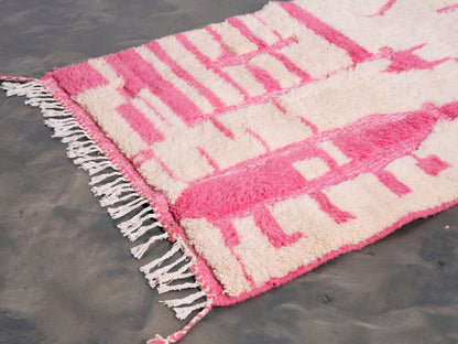3x5 ft Handmade Rug Amazigh Azilal ⵉⵍⵍⵉ. FREE SHIPPING