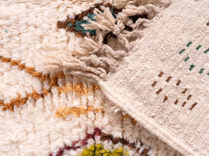 3x5 ft Handmade Rug Amazigh Azilal ⵢⴰⵣ. FREE SHIPPING