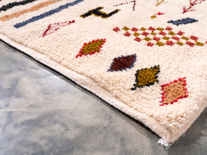 3x5 ft Handmade Rug Amazigh Azilal ⴰⴼⵓⵍⴽⵉ. FREE SHIPPING