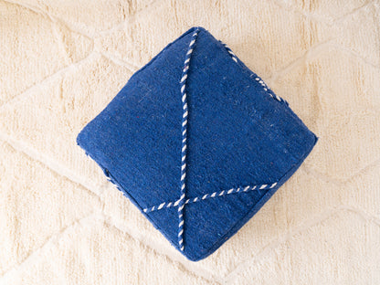 Handmade Amazigh floor poof Tiddert.