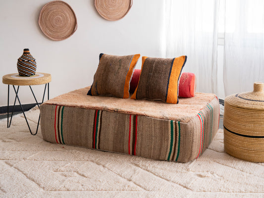 4ft Handmade Amazigh Illino Sofa Eli ⵜⴰⴼⵍⴻⵙⵜ. FREE SHIPPING