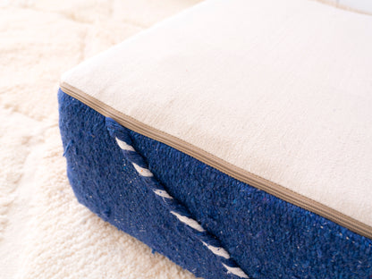 Handmade Amazigh floor poof Tiddert.