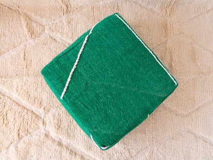 Handmade Amazigh floor poof Azemour.