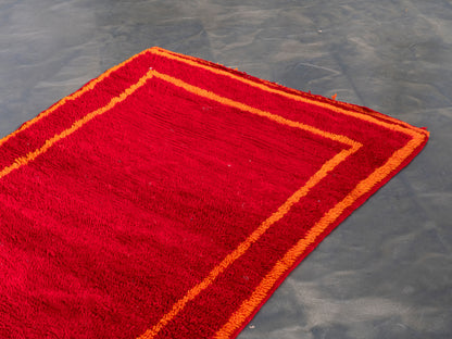 3x4 Handmade Vintage Amazigh Rug Ilyas ⵢⴰⵣ. FREE SHIPPING
