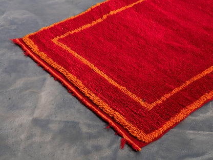 3x4 Handmade Vintage Amazigh Rug Ilyas ⵢⴰⵣ. FREE SHIPPING