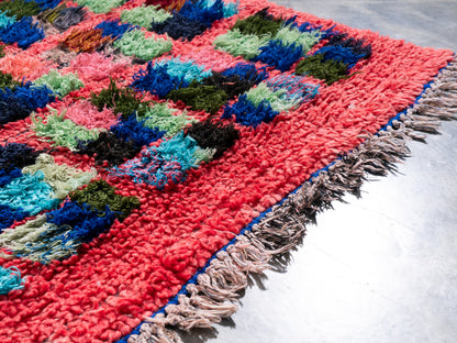 3x7 Handmade Vintage Amazigh Rug Ayyur ⵢⴰⵣ. FREE SHIPPING