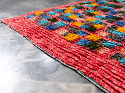 3x7 Handmade Vintage Amazigh Rug Ayyur ⵢⴰⵣ. FREE SHIPPING
