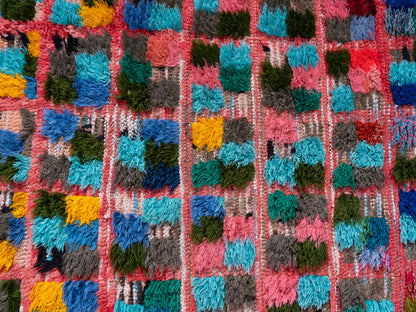3x7 Handmade Vintage Amazigh Rug Ayyur ⵢⴰⵣ. FREE SHIPPING