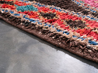 4x9 ft Handmade Amazigh Vintage Rug ⵜⴰⴼⵍⴻⵙⵜ. FREE SHIPPING
