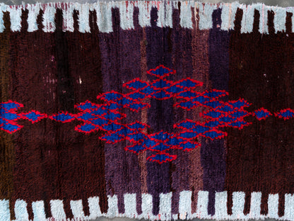 3x10 Handmade Vintage Amazigh runner Iyas. FREE SHIPPING