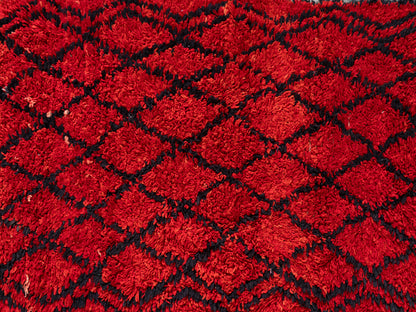 3x13 Handmade Vintage Amazigh runner Azemour. FREE SHIPPING