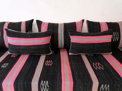 180cm/6ft Handmade Amazigh Sofa Tiznit ⴰⵓⵔⵉⵏⵊ