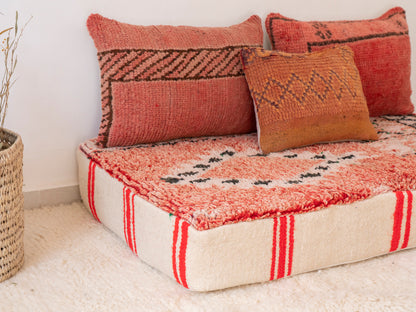 120cm/4ft Handmade Amazigh Tasanou Sofa ⵜⴰⴼⵍⴻⵙⵜ