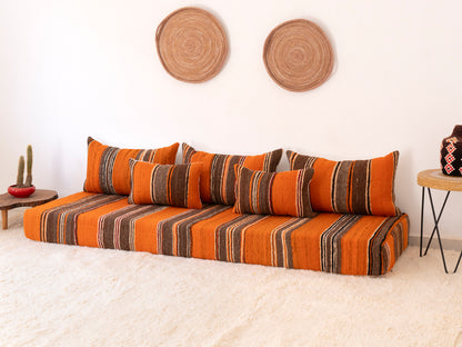 210cm/7ft Handmade Amazigh Sofa Ifrane ⵜⴰⴼⵍⴻⵙⵜ