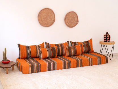 210cm/7ft Handmade Amazigh Sofa Ifrane ⵜⴰⴼⵍⴻⵙⵜ