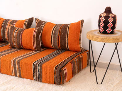 210cm/7ft Handmade Amazigh Sofa Ifrane ⵜⴰⴼⵍⴻⵙⵜ