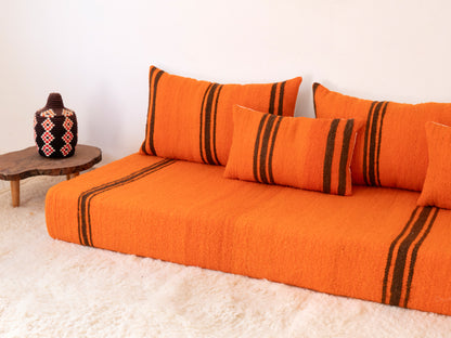 210cm/7ft Handmade Amazigh Sofa Kahina ⵜⴰⴼⵍⴻⵙⵜ