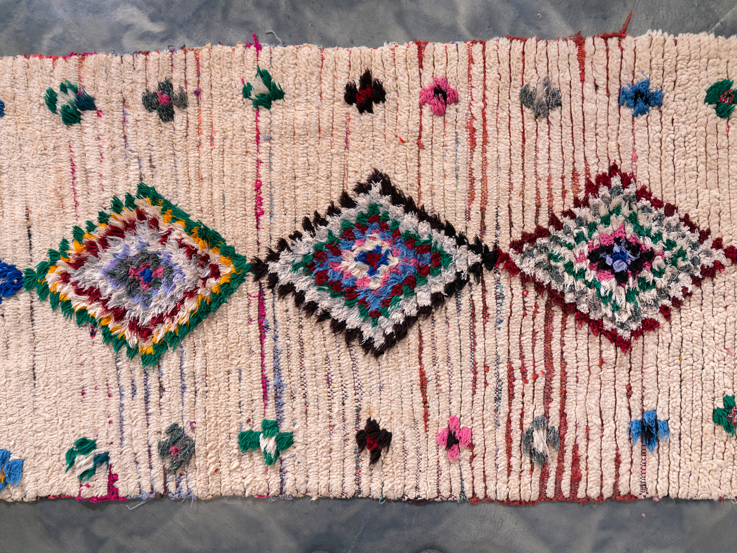 2.5x6 Handmade Vintage Amazigh runner Lalla. FREE SHIPPING